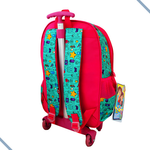 Mochila Rodinhas Maria Clara & Jp Youtube Clio Infantil Rosa