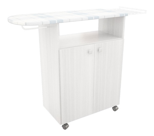 Imagen 2 de 4 de Planchador Rodante Con Puertas Y Estantes Orlandi