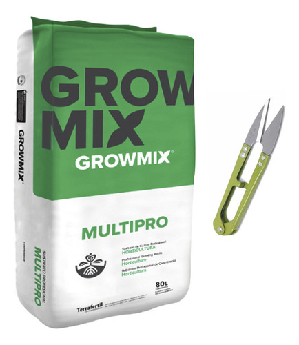 Sustrato Growmix Mulipro 80l Incluye Tijera Poda De Regalo