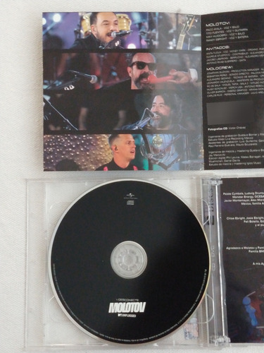 Molotov Mtv Unplugged El Desconecte Cd + Dvd Estándar (Usado)