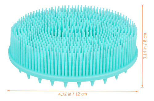 Cepillo De Silicona Para Baño De Silicona Para Bebés, Masaje