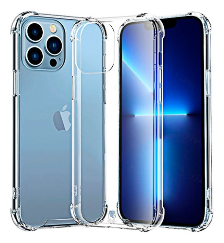 Funda Case Transparente Bordes Reforzados Para iPhone 15 Pro