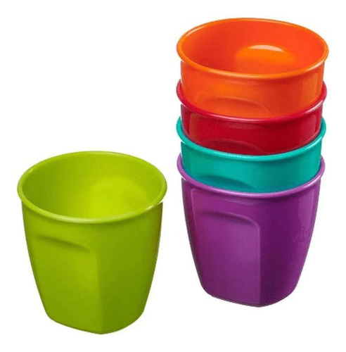 Pack De 5 Vasos Plásticos