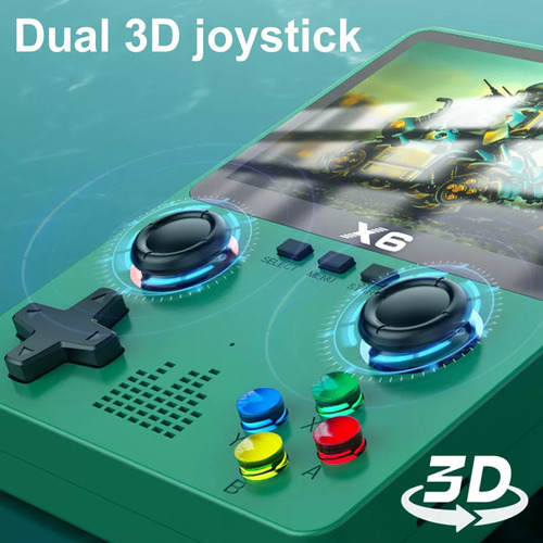 Juegos De Reproductor Portátil X6, Pantalla Ips 3.5 Pu