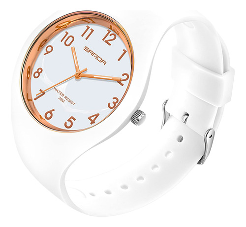Reloj De Pulsera De Silicona Minimalista Reloj De Pulsera