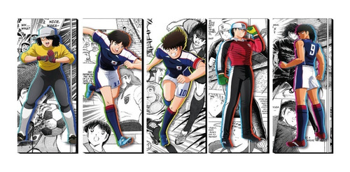 Cuadro Decorativo Super Campeones Captain Tsubasa