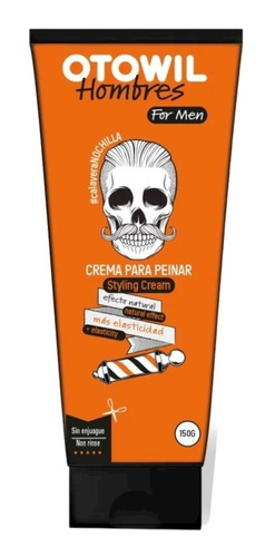 Imagen 1 de 6 de Crema Para Peinar Hombres Hidratación X6 Unidades X150g