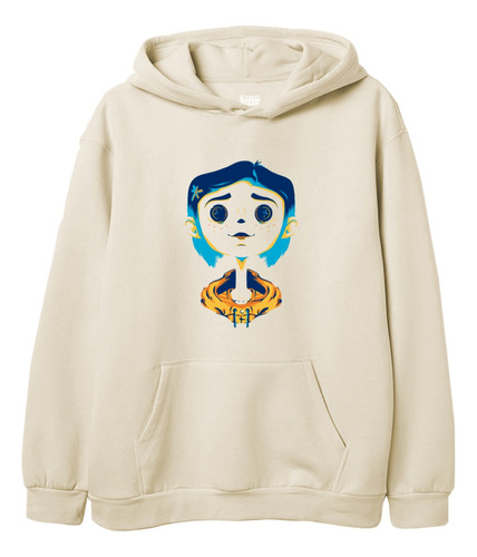 Sudadera Coraline Silueta Colores