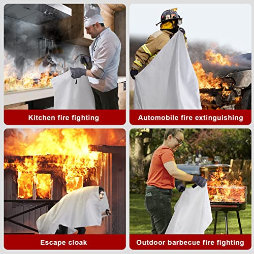 Mantas Contra Incendios - Extintor De Fuego De Emergenc...