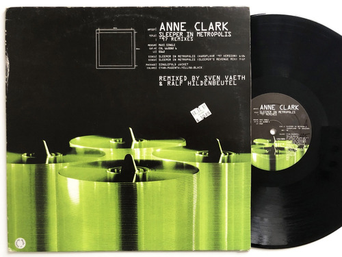 Anne Clark - Sleeper In Metropolis - '97 Remixes Germany Ex