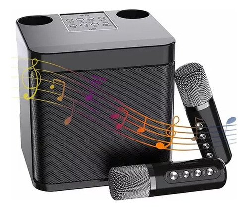 Bocina Altavoz Inalámbrico Portáti Con De Karaoke Bluetooth