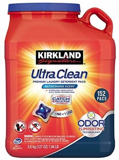 Detergente Kirkland Signature 152pods Ultra Clean Para Ropa | Mercado Libre