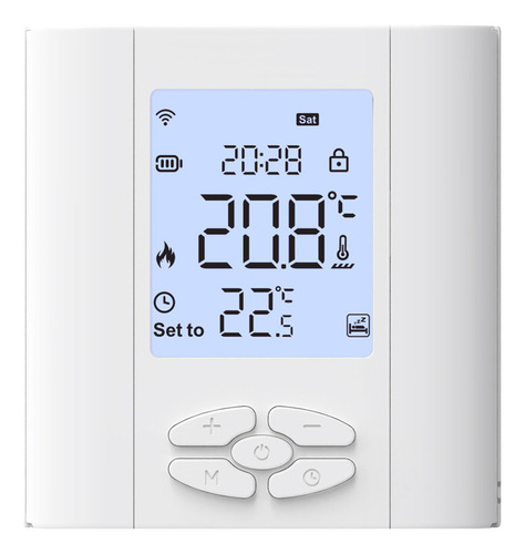 Termostato Tuya Zigbee 5a Para Caldera De Agua Y Gas Que Fun