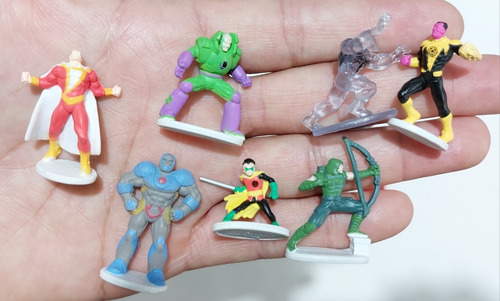 Figura Miniatura Marvel / Dc 3 Cm Zerboz A Elegir (Usado)
