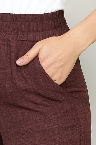 Pantalón De Mujer Con Resorte En Cintura