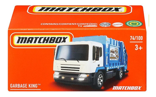 Matchbox Garbage King 1/64 Autos Diecast