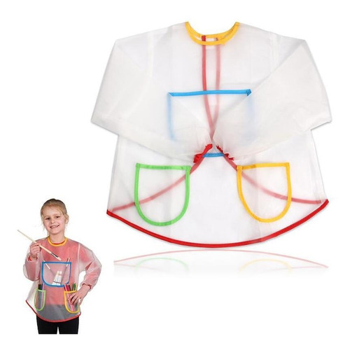 Imagen 4 de 5 de Agua Y Arte Sucio, Vestidos Para Bebés, Ropa Antidesgaste, A