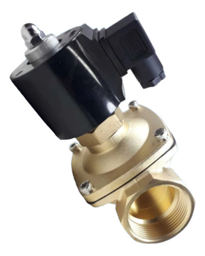 Válvula Solenoide 2/2 Vias Ar Óleo E Água 1.1/2 Bsp 220v