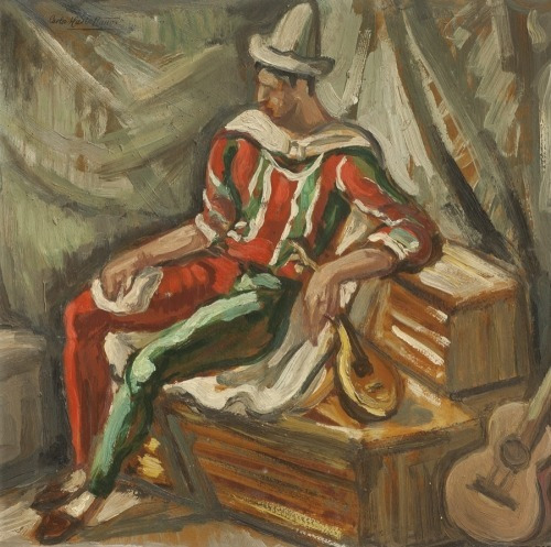 Carlos Alberto Castellanos - Arlequín 3 - Lámina 45x30 Cm.