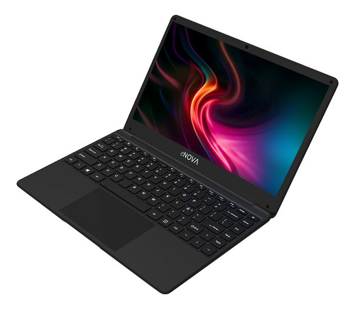 Imagen 1 de 8 de Notebook Enova C141EK3-I3ST-H1T negra 14", Intel Core i3 1005G1 8GB de RAM 1TB HDD, Intel UHD Graphics G1 1920x1080px Windows 10 Home