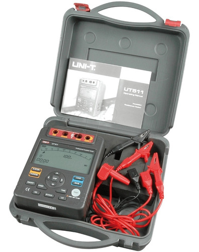 Resistencia Aislacion Continuo Y Alterno 1000v Uni-t +lente