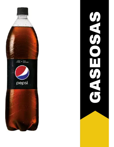 Pepsi Black Botella 1,5l Pack X12 Zetta Bebidas