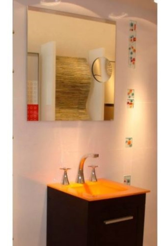 Imagen 3 de 10 de Espejo Baño Cuadrado Reflejar Zoom Aumento 60x60 Pulido 60