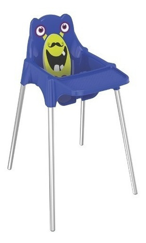 Cadeirao Infantil Refeicao Monster Azul Tramontina 92372070
