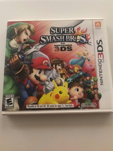 Súper Smash Bros Nintendo 3ds Excelente Estado