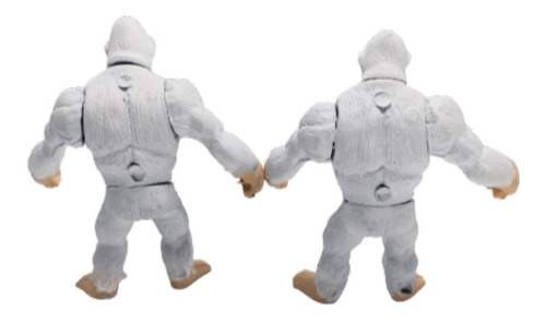 Rampage Figuras Bootleg 2pzs George The Gorilla Albino White