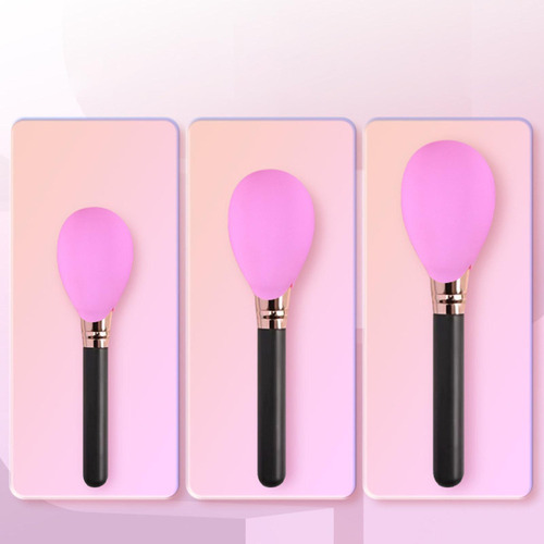 3 Piezas De Funda Protectora De Silicona Para Brochas De