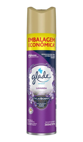 Odorizador Glade Aerossol Lavanda 360ml