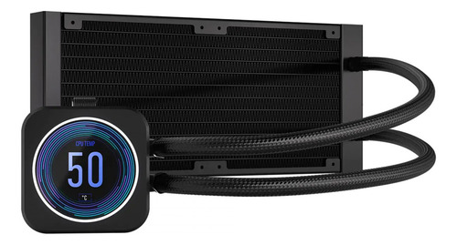 Water Cooler Corsair H100i Elite Lcd Xt 240mm -cw-9060074 Rgb
