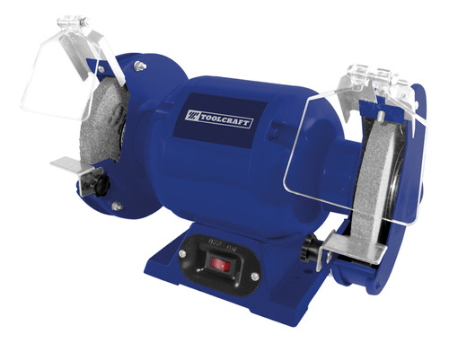 Esmeril De Banco 5'' 185 W Toolcraft 3.450 Rpm Con Protector