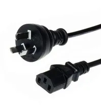 Comprar Cable Fuente 220v Reforzado 145cm Pc Cargador Impresora 10a