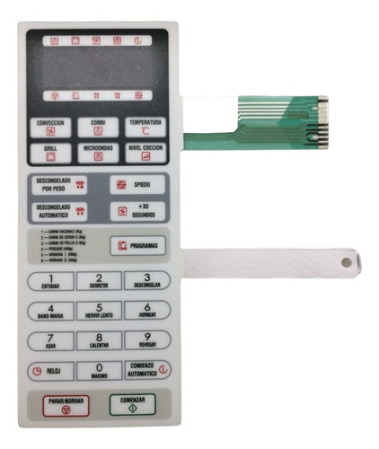 Panel Membrana De Microondas P/ Philco 3434i