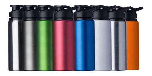 Imagem 1 de 1 de Kit 30 Squeeze 600ml Alumínio