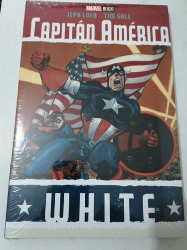 Marvel, Capitan América, White, Marvel Deluxe, En Español. 