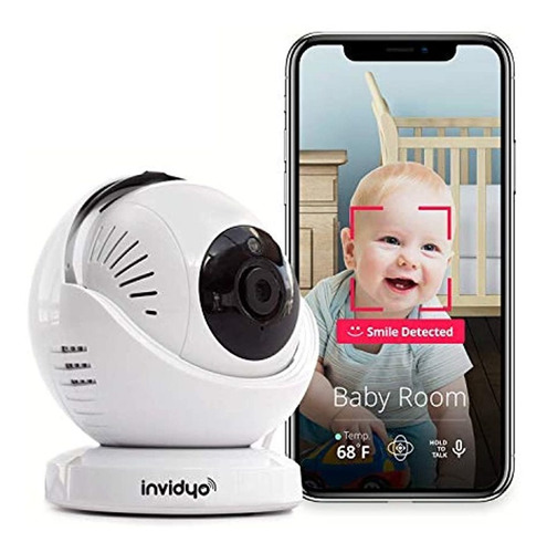 Monitor De Bebé Wifi, Cámara Full Hd 1080p,visión Nocturna