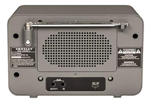 Crosley Cr3036d Homenaje Vintage Am / Fm Bluetooth Radio, Ca