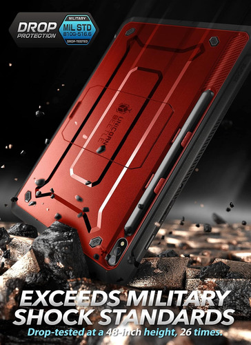 Funda Refrozada Con Protector De Pantalla Galaxy Tab S7 Fe