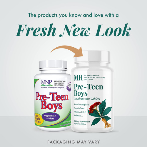 Suplemento Michael's Health Naturopathic Preteen Boys 9-12