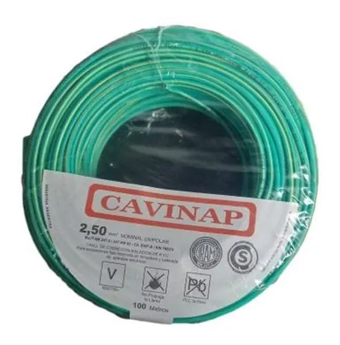 Cable Electrico 2.5 Mm X Rollo 100 Mts