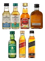 Comprar Combo 7 Miniaturas De Whiskies Importados