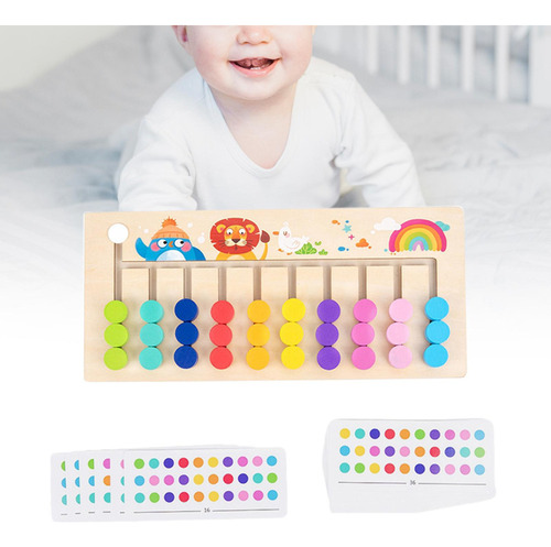 Hjq Tobogán De 10 Colores For Juguetes De Aprendizaje