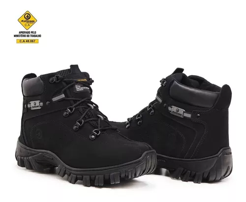 Bota masculina coturno masculino confortado resistente seguranca