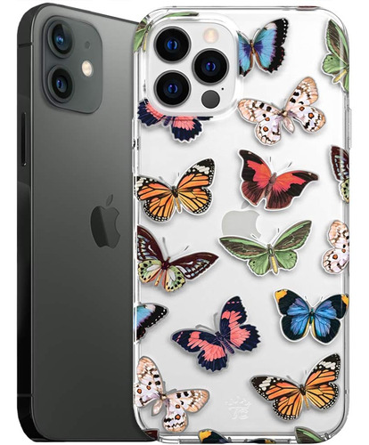Funda Velvet Caviar Para iPhone 12/12 Pro Butterfly