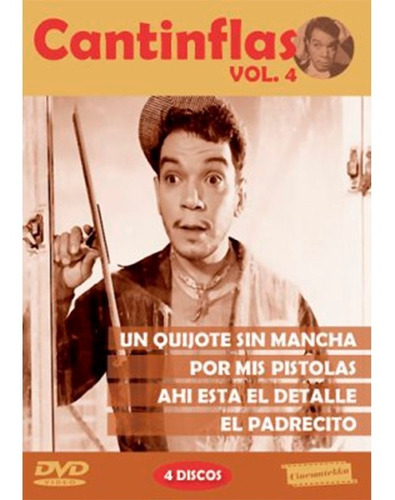 Cantinflas Vol.4  Dvd 