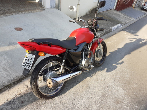 Imagem 1 de 10 de Moto Honda Fan 125 2011 Vermelha