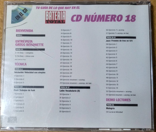 Batería Total - Gregg Bissonette (ringo Starr, Elo) C/cd (Usado)